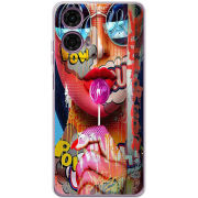 Чехол BoxFace Motorola G24 Colorful Girl