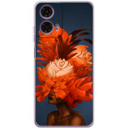 Чехол BoxFace Motorola G24 Exquisite Orange Flowers