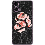 Чехол BoxFace Motorola G24 Snake Rose