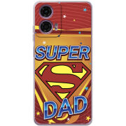 Чехол BoxFace Motorola G24 Super Dad