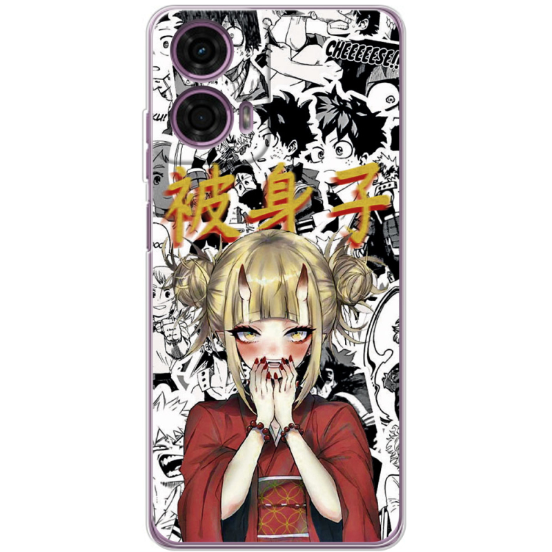 Чехол BoxFace Motorola G24 Himiko Toga - My Hero Academia