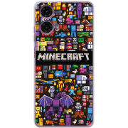 Чехол BoxFace Motorola G24 Minecraft Mobbery