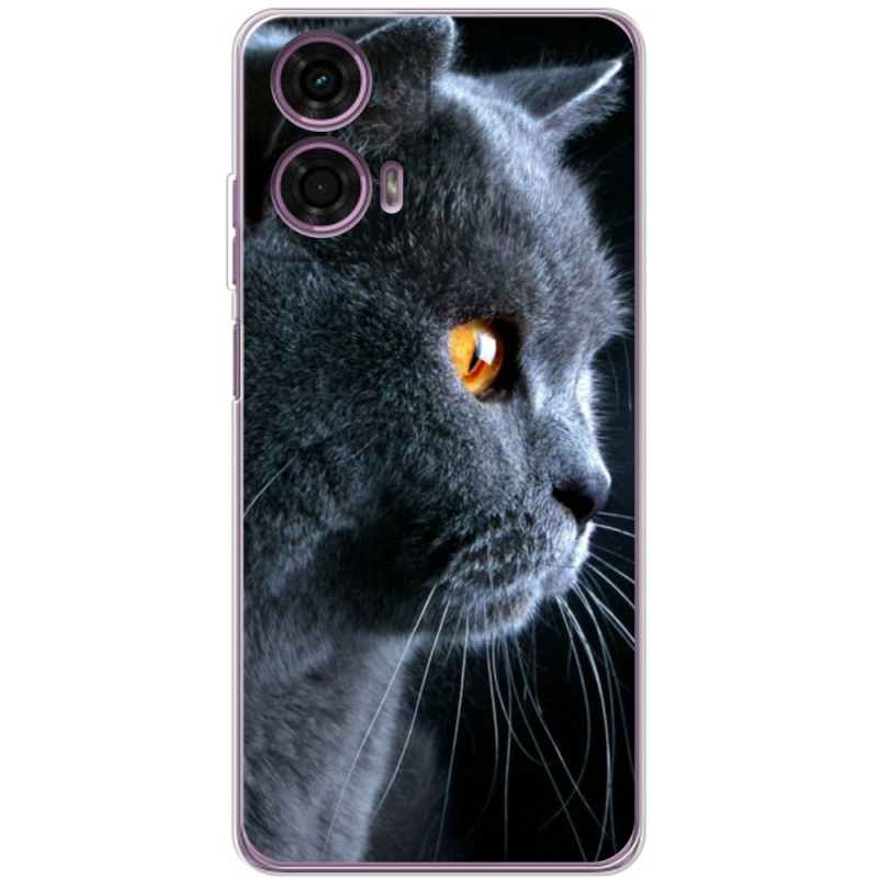 Чехол BoxFace Motorola G24 English cat