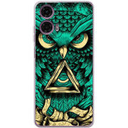 Чехол BoxFace Motorola G24 Masonic Owl