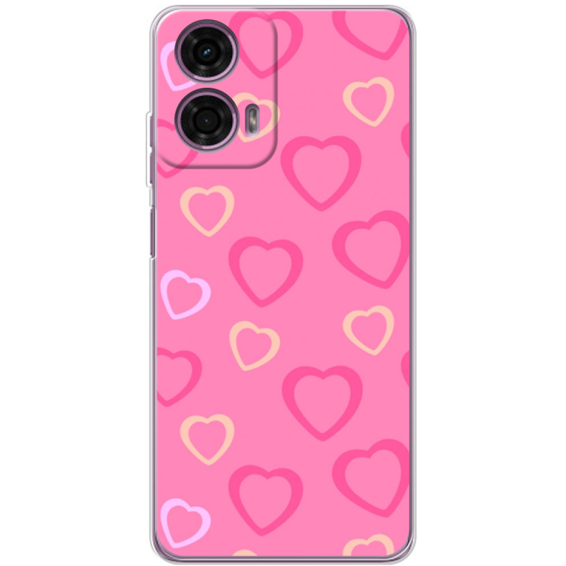 Чехол BoxFace Motorola G24 Sugar Hearts