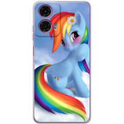 Чехол BoxFace Motorola G24 My Little Pony Rainbow Dash