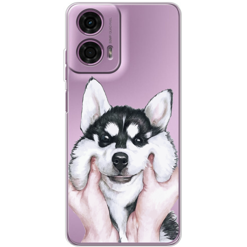 Прозрачный чехол BoxFace Motorola G24 Husky