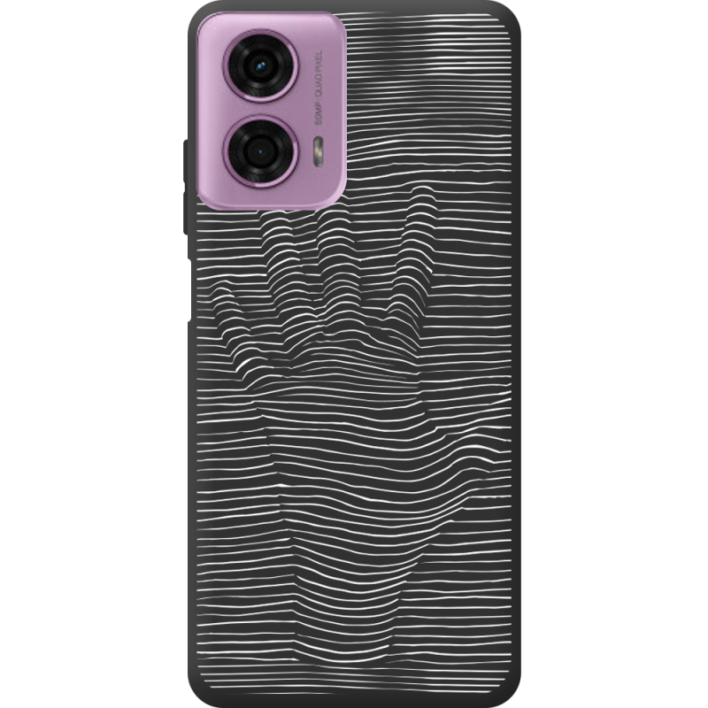 Черный чехол BoxFace Motorola G24 Optical Hand