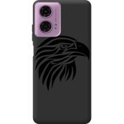 Черный чехол BoxFace Motorola G24 Eagle