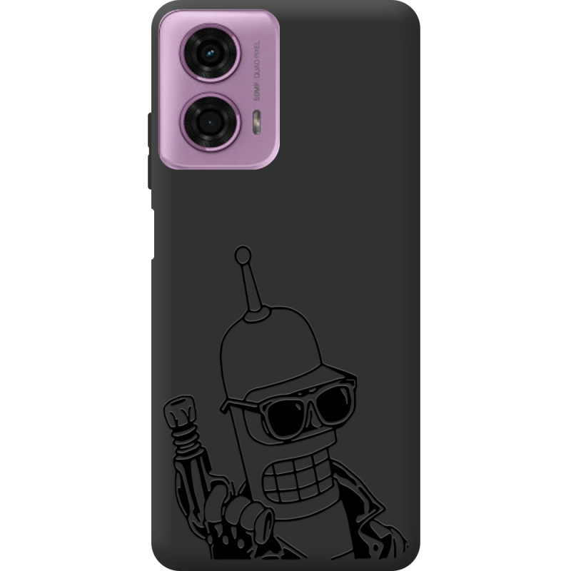 Черный чехол BoxFace Motorola G24 