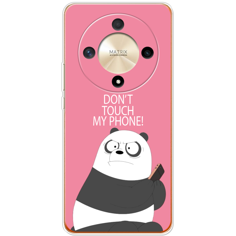 Чехол BoxFace Honor Magic 6 Lite 5G Dont Touch My Phone Panda