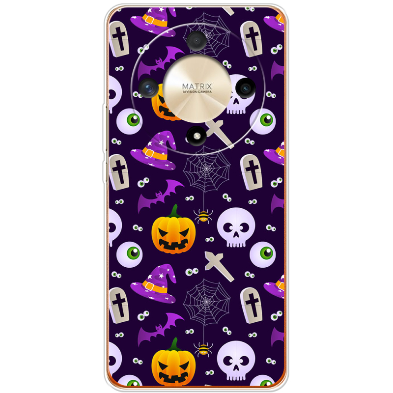 Чехол BoxFace Honor Magic 6 Lite 5G Halloween Purple Mood