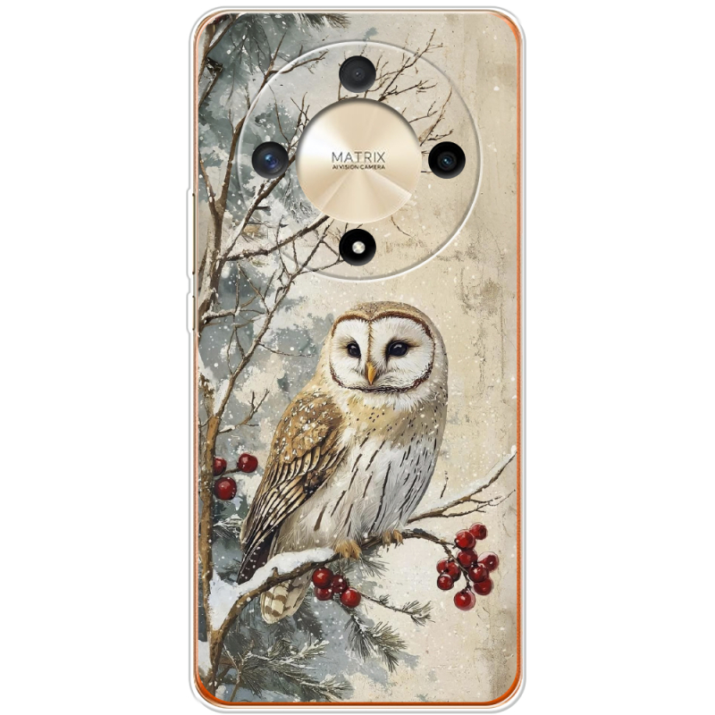 Чехол BoxFace Honor Magic 6 Lite 5G Christmas Owl