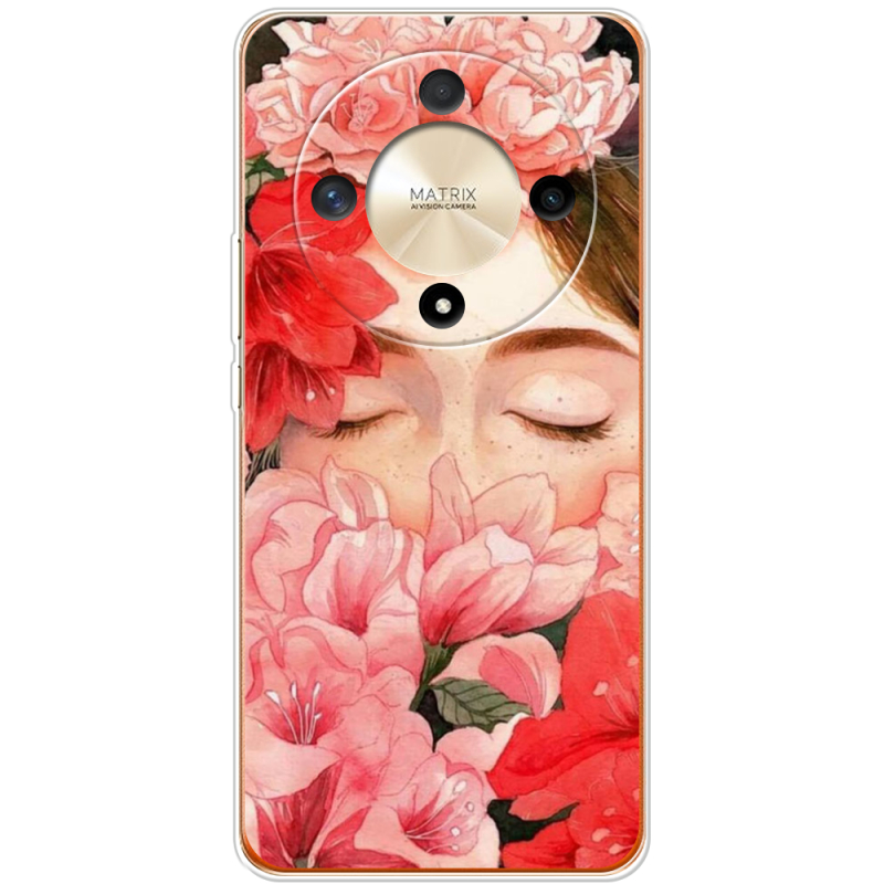 Чехол BoxFace Honor Magic 6 Lite 5G Girl in Flowers