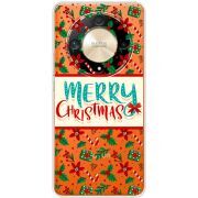 Прозрачный чехол BoxFace Honor Magic 6 Lite 5G Vintage Christmas Pattern