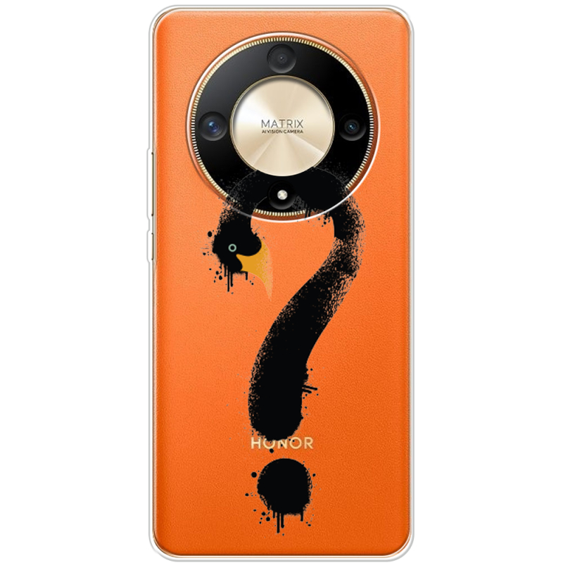 Прозрачный чехол BoxFace Honor Magic 6 Lite 5G Swan question