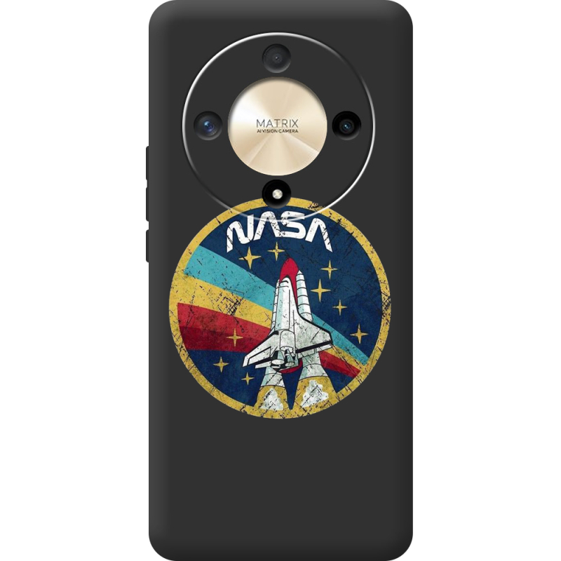 Черный чехол BoxFace Honor Magic 6 Lite 5G NASA