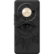 Черный чехол BoxFace Honor Magic 6 Lite 5G Eye