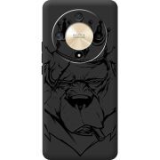 Черный чехол BoxFace Honor Magic 6 Lite 5G Bear King