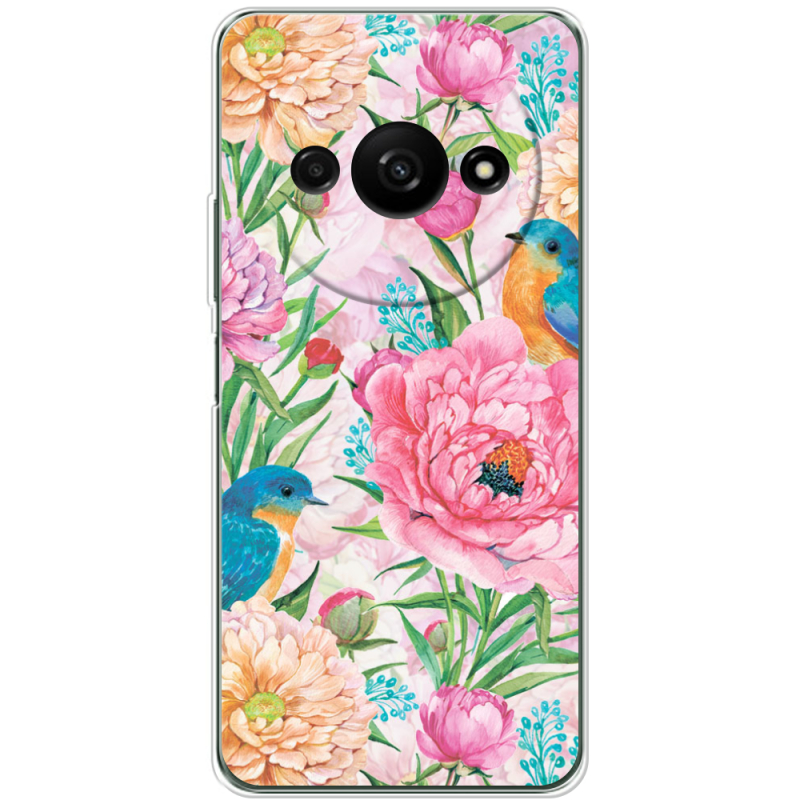 Чехол BoxFace Xiaomi Redmi A3 Birds in Flowers