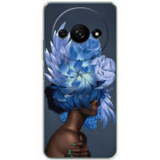 Чехол BoxFace Xiaomi Redmi A3 Exquisite Blue Flowers