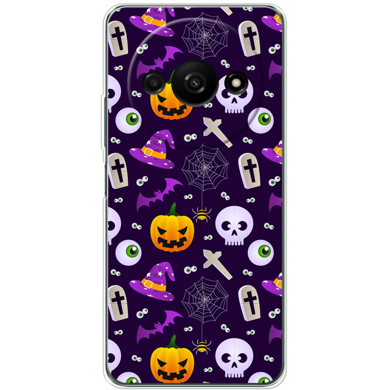 Чехол BoxFace Xiaomi Redmi A3 Halloween Purple Mood