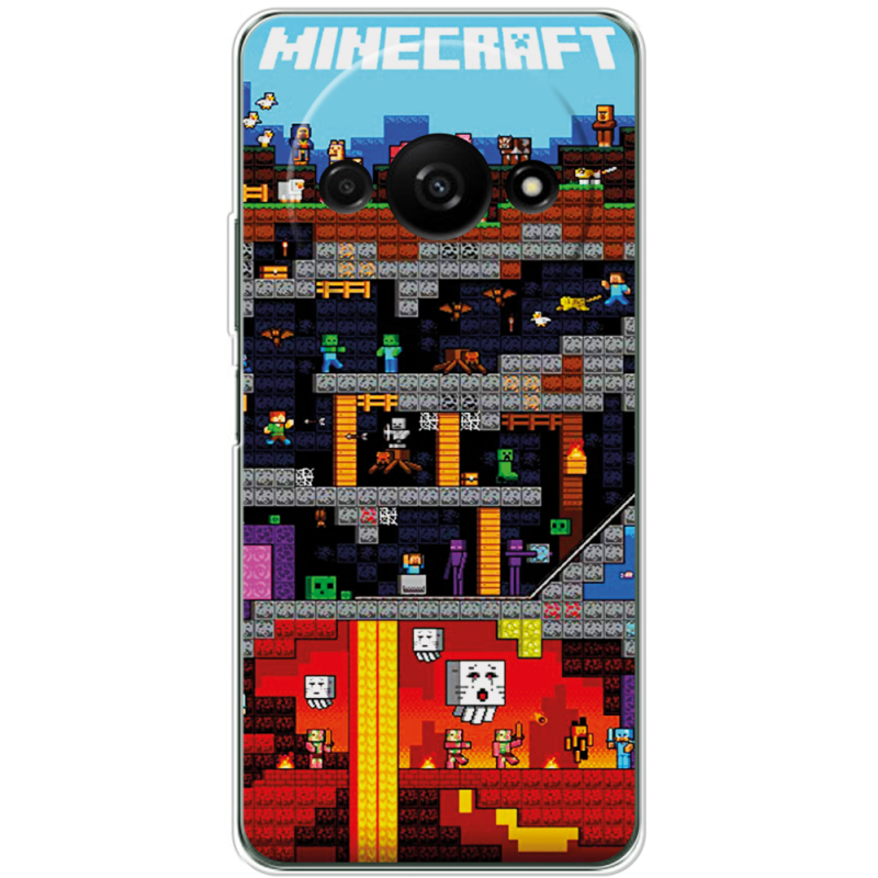 Чехол BoxFace Xiaomi Redmi A3 Minecraft Lode Runner