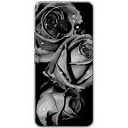 Чехол BoxFace Xiaomi Redmi A3 Black and White Roses