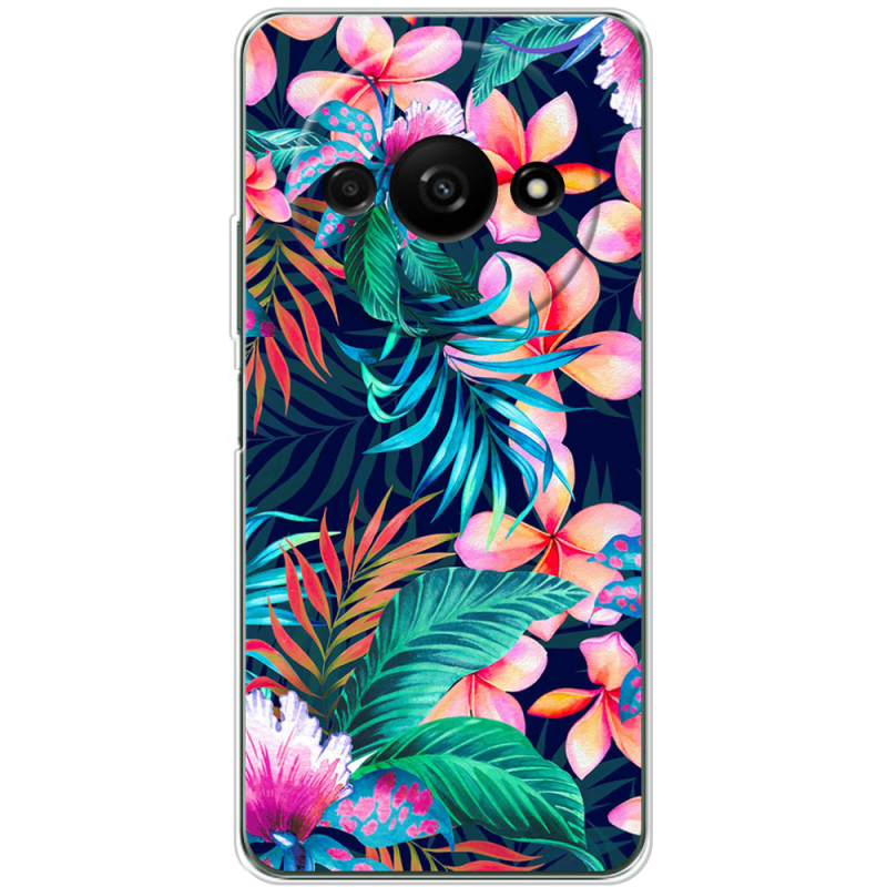 Чехол BoxFace Xiaomi Redmi A3 flowers in the tropics