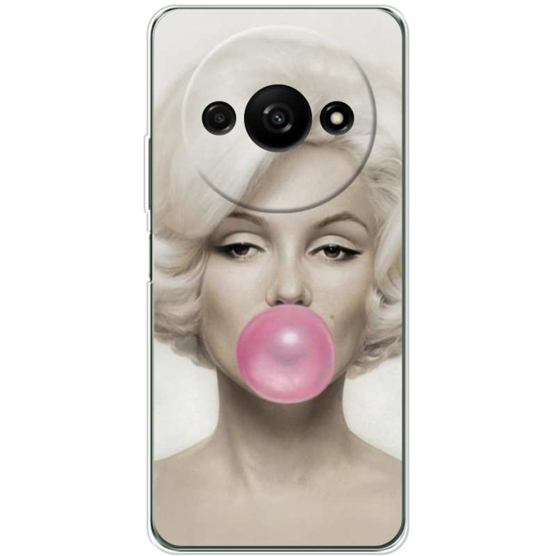 Чехол BoxFace Xiaomi Redmi A3 Marilyn Monroe Bubble Gum