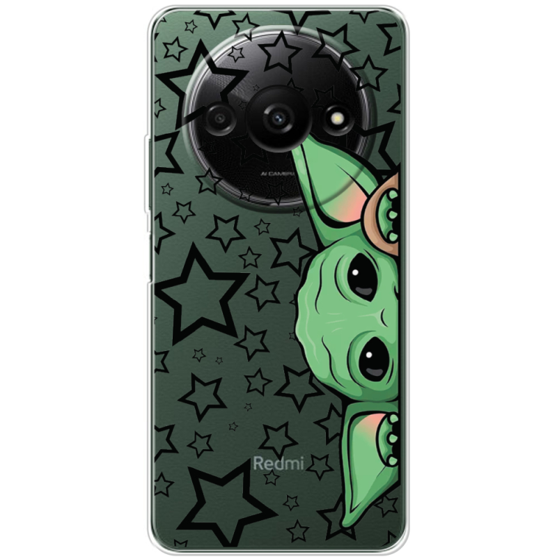 Прозрачный чехол BoxFace Xiaomi Redmi A3 Baby Yoda