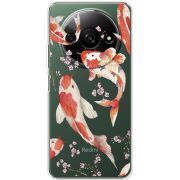 Прозрачный чехол BoxFace Xiaomi Redmi A3 Japanese Koi Fish