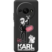 Черный чехол BoxFace Xiaomi Redmi A3 For Karl