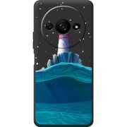 Черный чехол BoxFace Xiaomi Redmi A3 Lighthouse