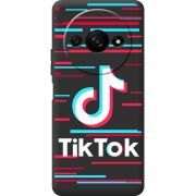 Черный чехол BoxFace Xiaomi Redmi A3 Tik Tok