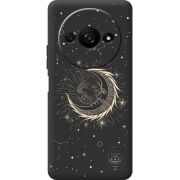 Черный чехол BoxFace Xiaomi Redmi A3 Moon