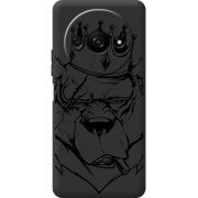 Черный чехол BoxFace Xiaomi Redmi A3 Bear King