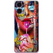 Чехол BoxFace Motorola G24 Power Colorful Girl