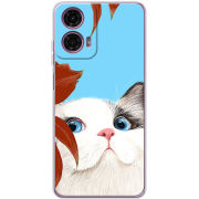 Чехол BoxFace Motorola G24 Power Wondering Cat