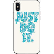 Чехол Uprint Apple iPhone X Just  Do It