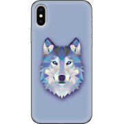 Чехол Uprint Apple iPhone X Wolfie