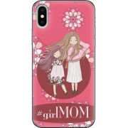 Чехол Uprint Apple iPhone X GirlMom