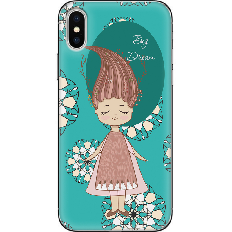 Чехол Uprint Apple iPhone X Dream Girl