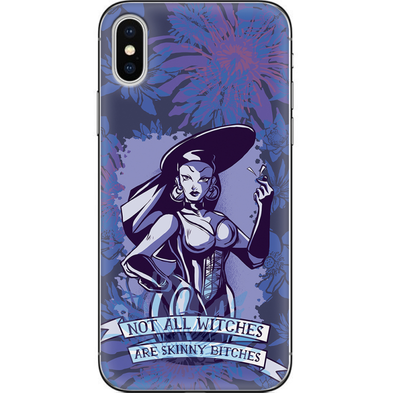 Чехол Uprint Apple iPhone X Witches Bitches