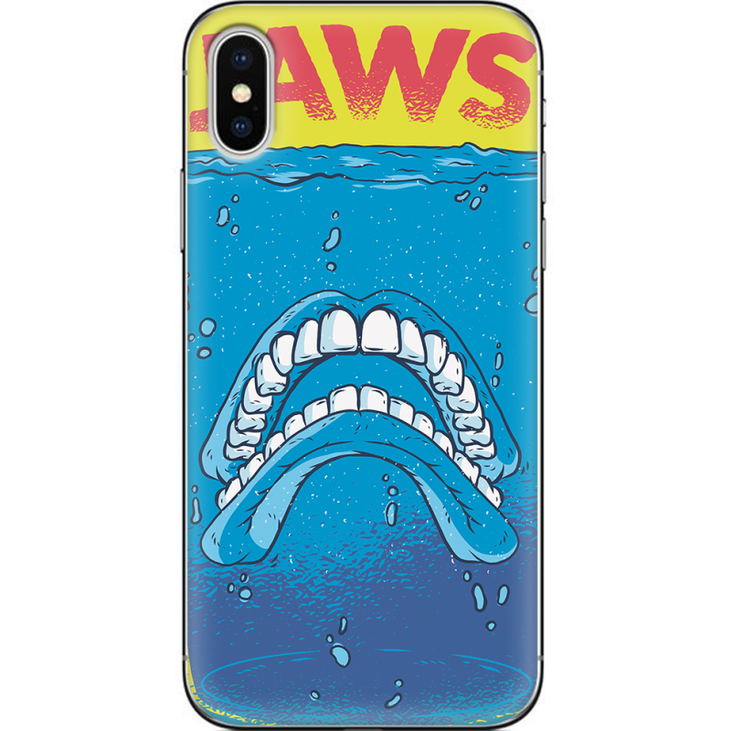 Чехол Uprint Apple iPhone X Jaws