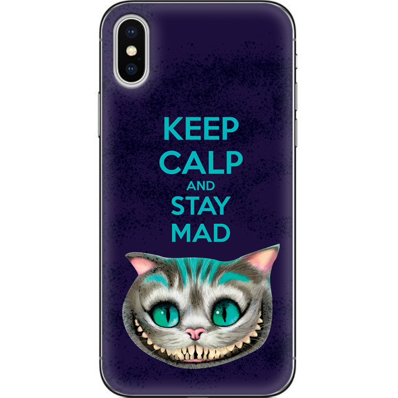 Чехол Uprint Apple iPhone X Stay Mad