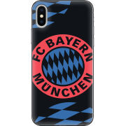 Чехол Uprint Apple iPhone X FC Bayern