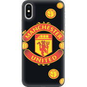 Чехол Uprint Apple iPhone X FC Manchester-U