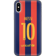 Чехол Uprint Apple iPhone X Messi 10