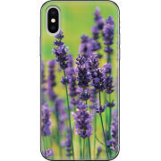 Чехол Uprint Apple iPhone X Green Lavender